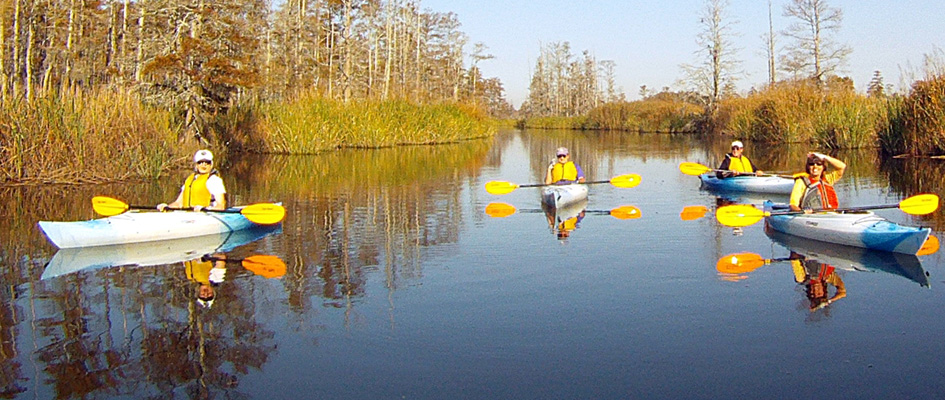 Kayaking near Wilmington NC